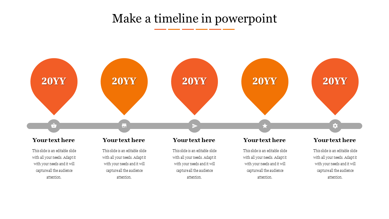 Free - Make A Timeline In PowerPoint 2013 Presentation For You